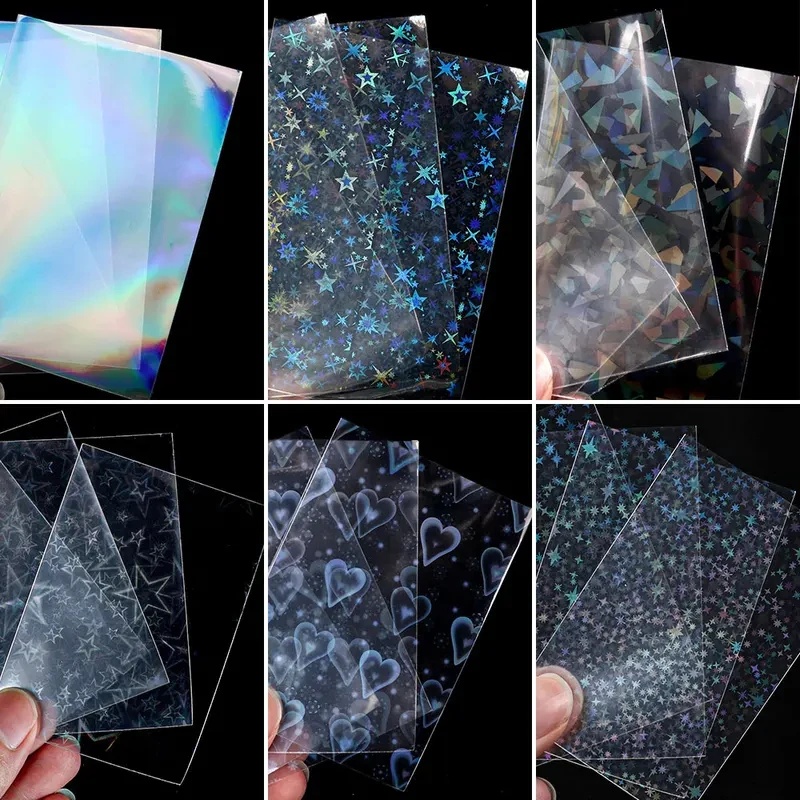 Board Game Film - 100/200/300Pcs 61x88mm Laser Korea Card Sleeves