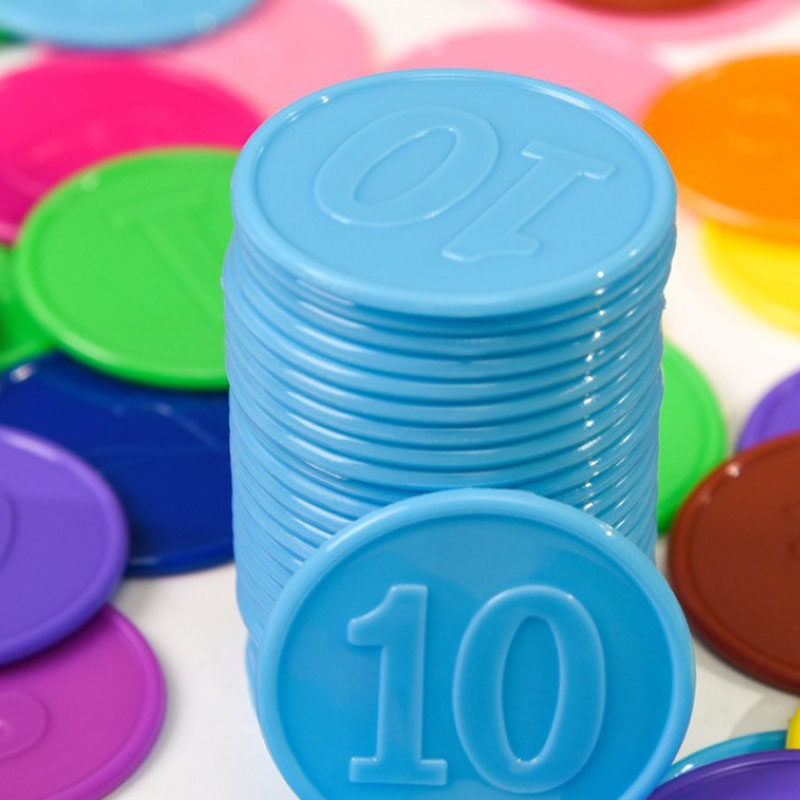 40PCS Poker Chips With Numbers - Board Game With Chips 评论和价格