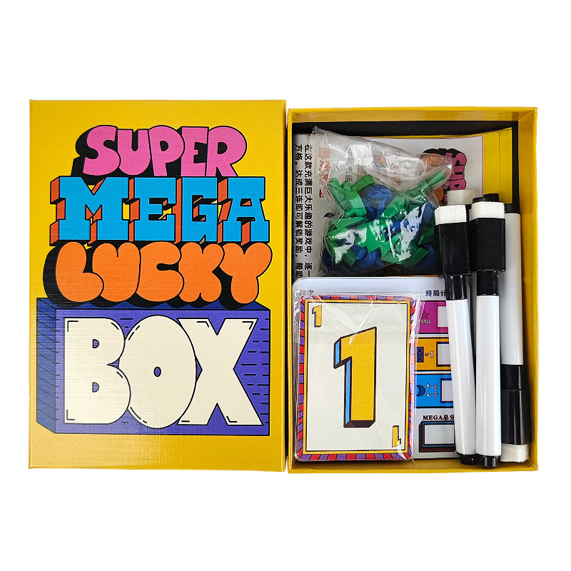 Super Mega Lucky Box Board Gam - Strategy Board Game 评论和价格