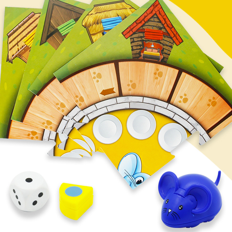 Mouse Cheese Children Board Ga - Board Game Multiplayer 评论和价格