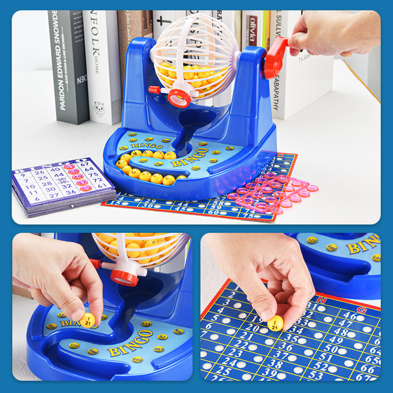 Classic Bingo Lottery Number D - Board Game Multiplayer 评论和价格
