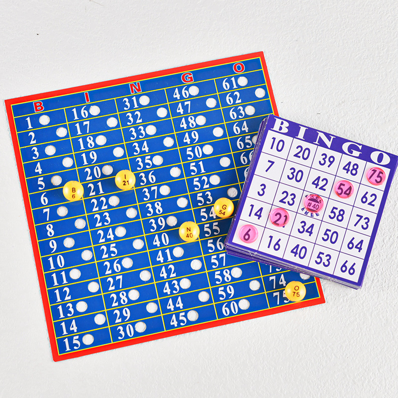 Classic Bingo Lottery Number D - Board Game Multiplayer 评论和价格