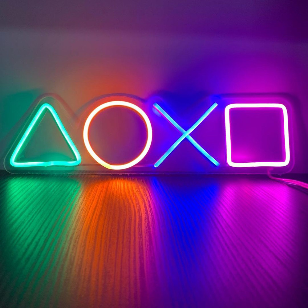 LED Neon Sign Lights Creative  - Board Game Store 评论和价格