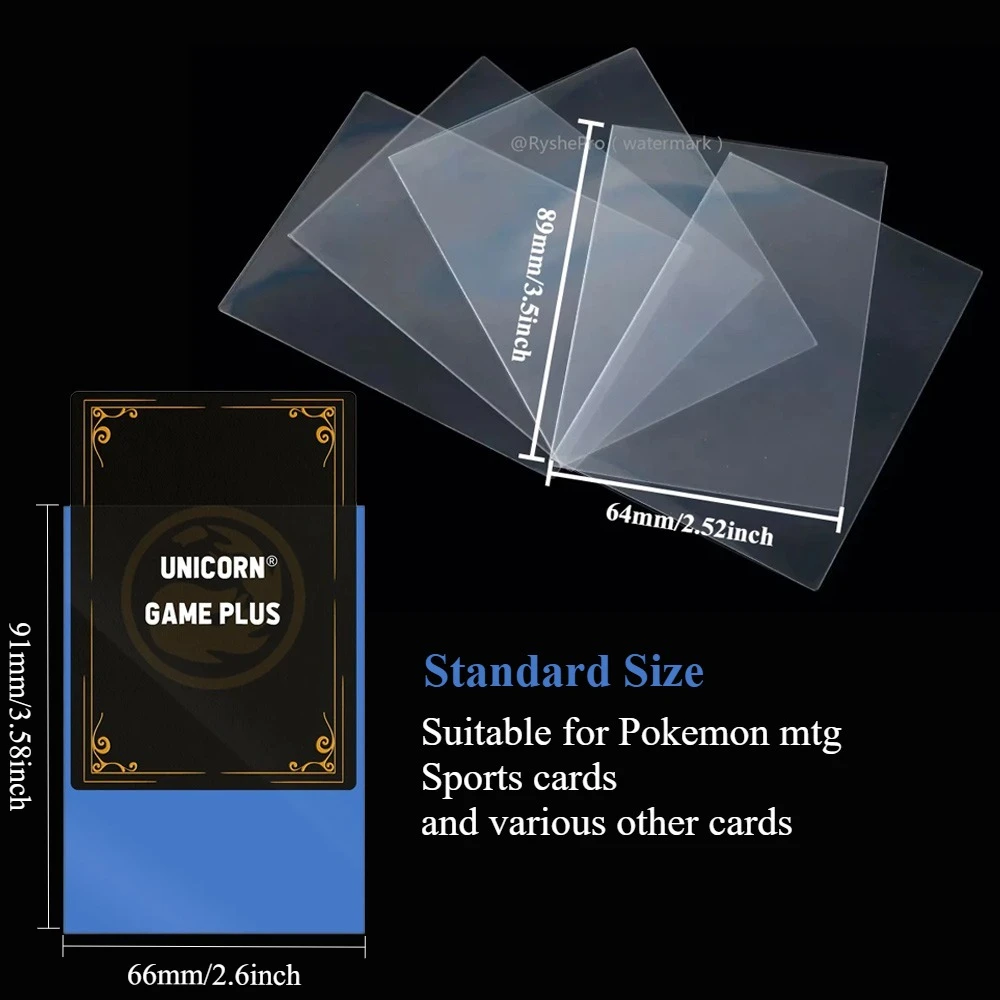 200PCS Card Sleeves Trading Ca - Board Game Word 评论和价格