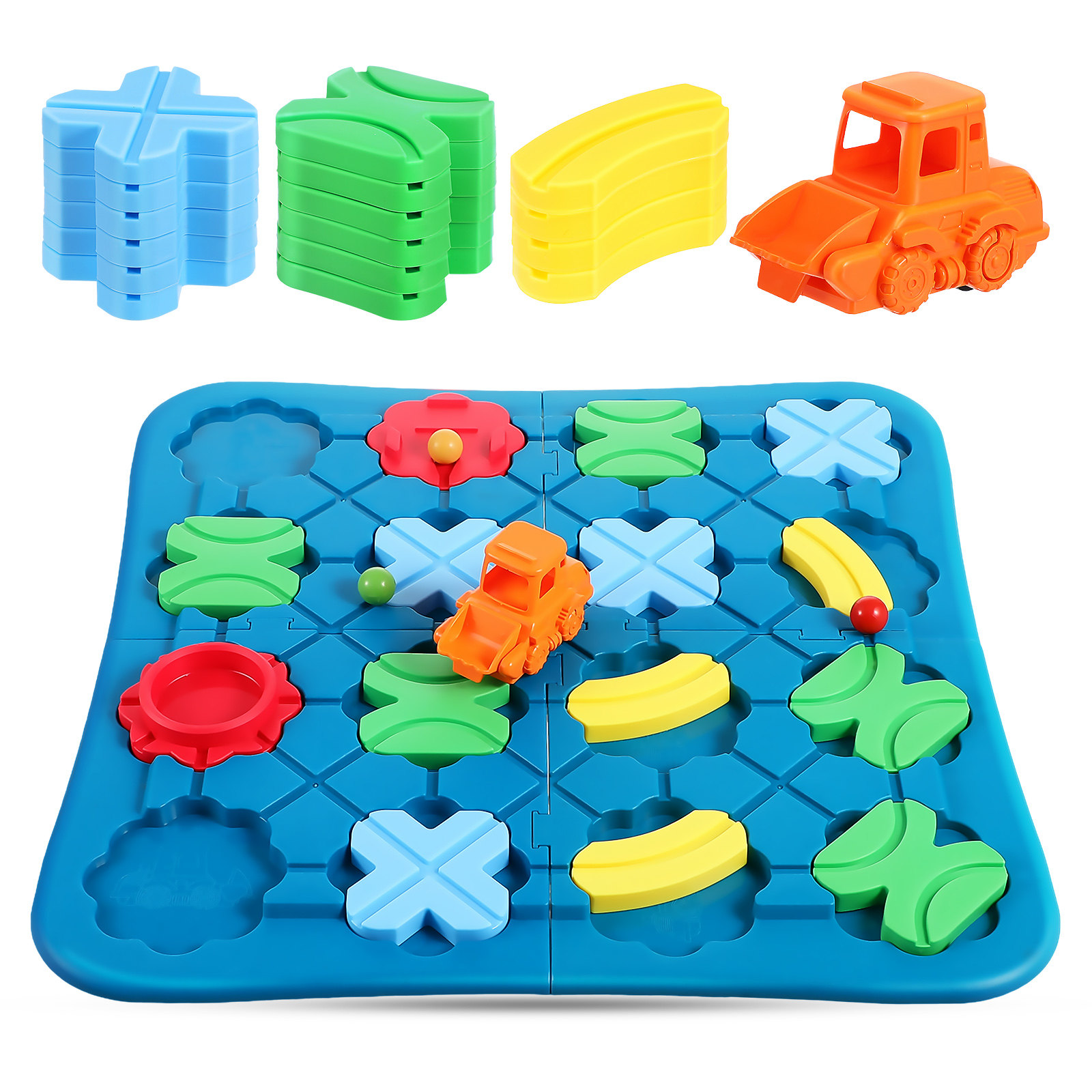 1Set Brain Teaser Logical Trac - Board Game For Kids 评论和价格