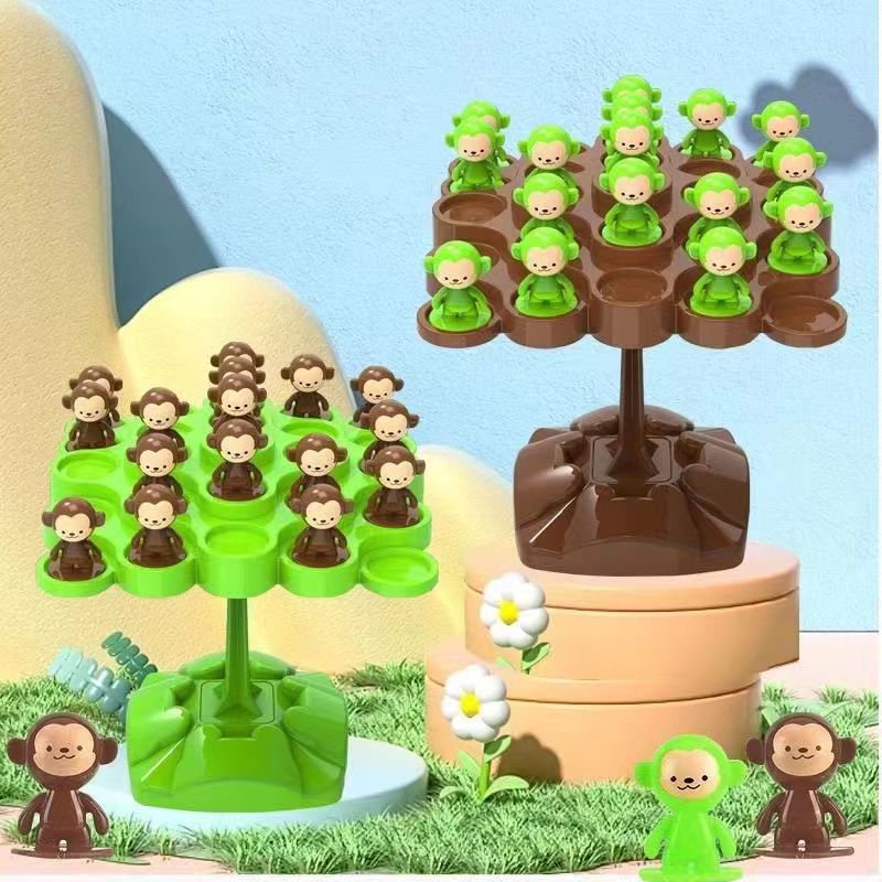 Monkey Balance Tree Focus Bala - Board Game Word 评论和价格