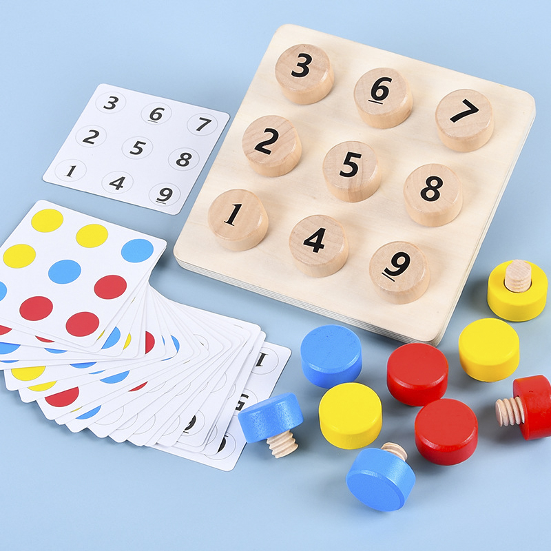 Wooden Tighten The Screws Matc - Board Game Simple 评论和价格