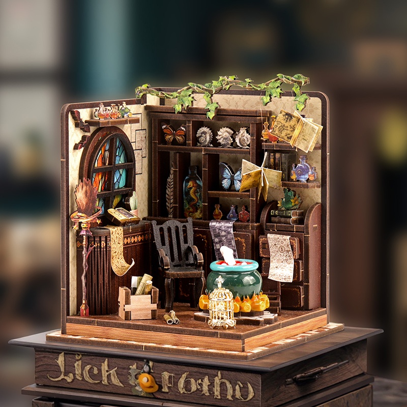 DIY Wooden Miniature Model Kit - Miniature Terrain Set 评论和价格