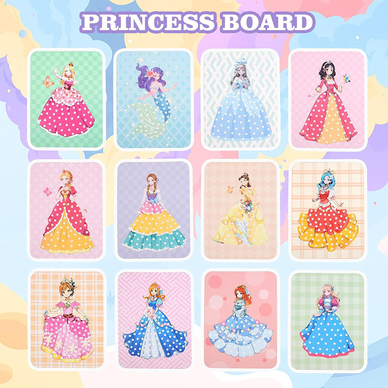 3-12pcs Sticker Cards Fabric A - Board Game Simple 评论和价格