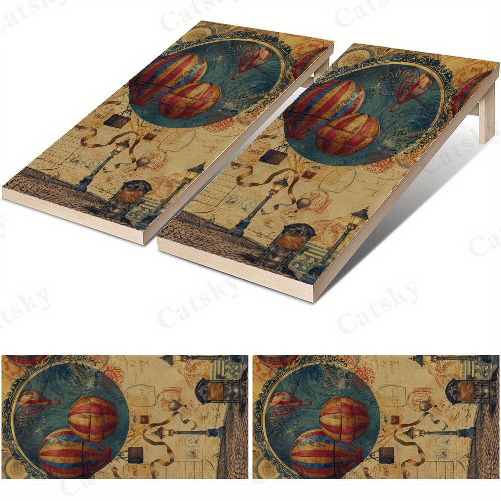 Steampunk Style Hot Air Balloo - Board Game Film 评论和价格