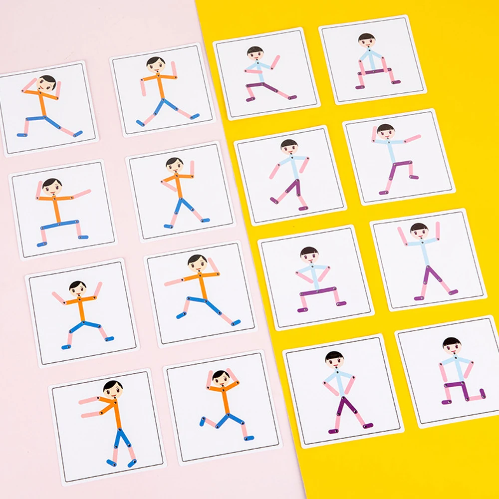 Sport Wooden Man Material DIY  - Board Game Word 评论和价格