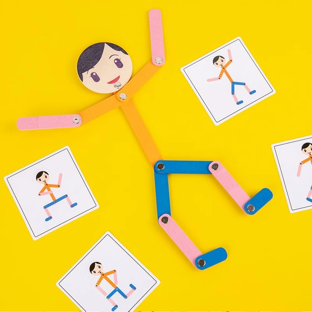 Sport Wooden Man Material DIY  - Board Game Word 评论和价格